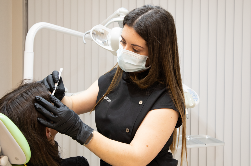 Allcare, harmonização orofacial, aplicação botox